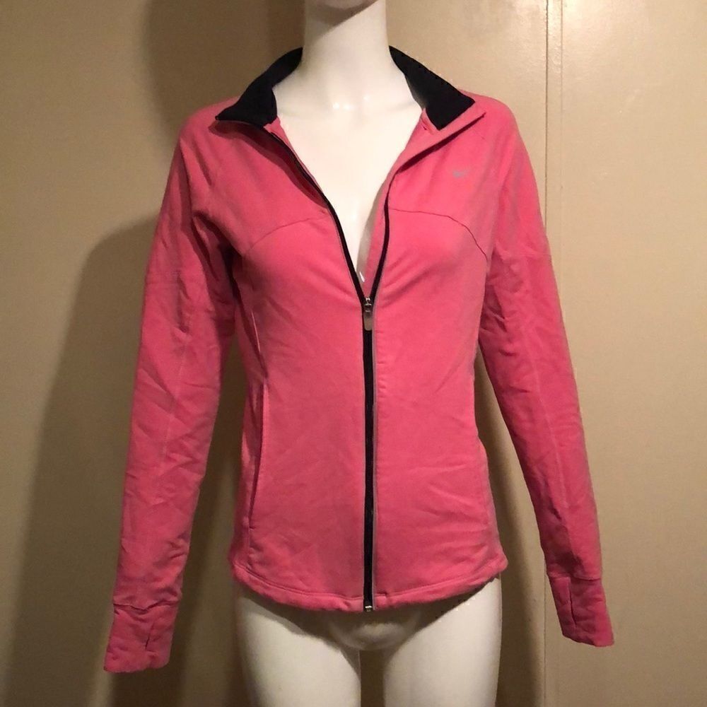 Pink Nike Dri-Fit Jacket - Picture 1 of 6